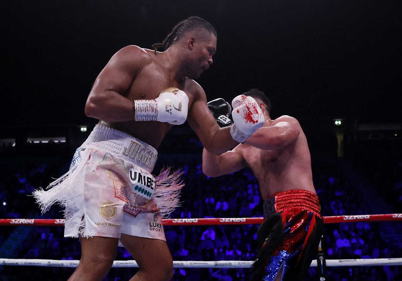 Next up for Joe Joyce are five fights, including a world title shot against Usyk as well as a Wilder clash following Parker KO.