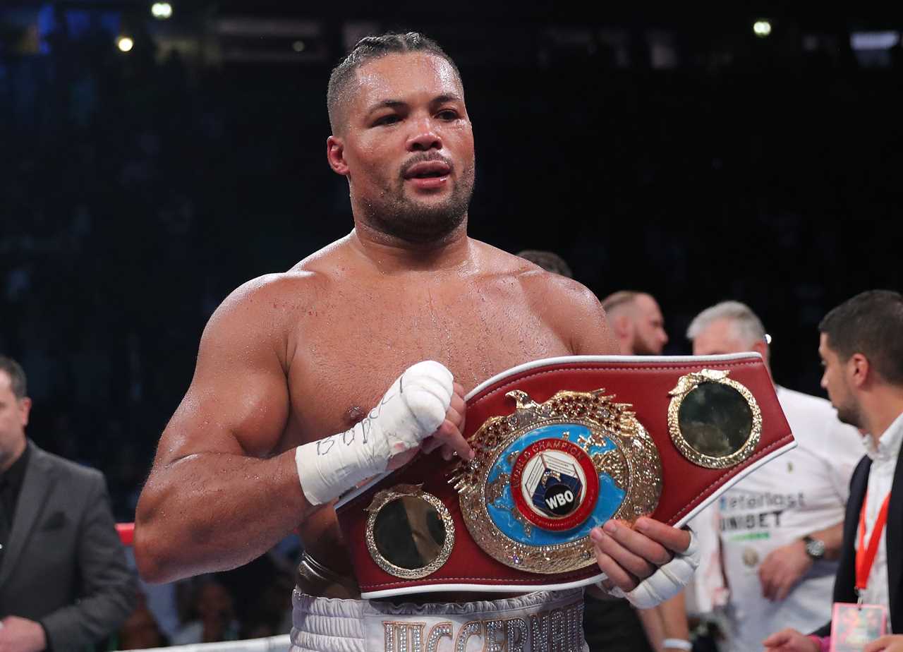 Next up for Joe Joyce are five fights, including a world title shot against Usyk as well as a Wilder clash following Parker KO.