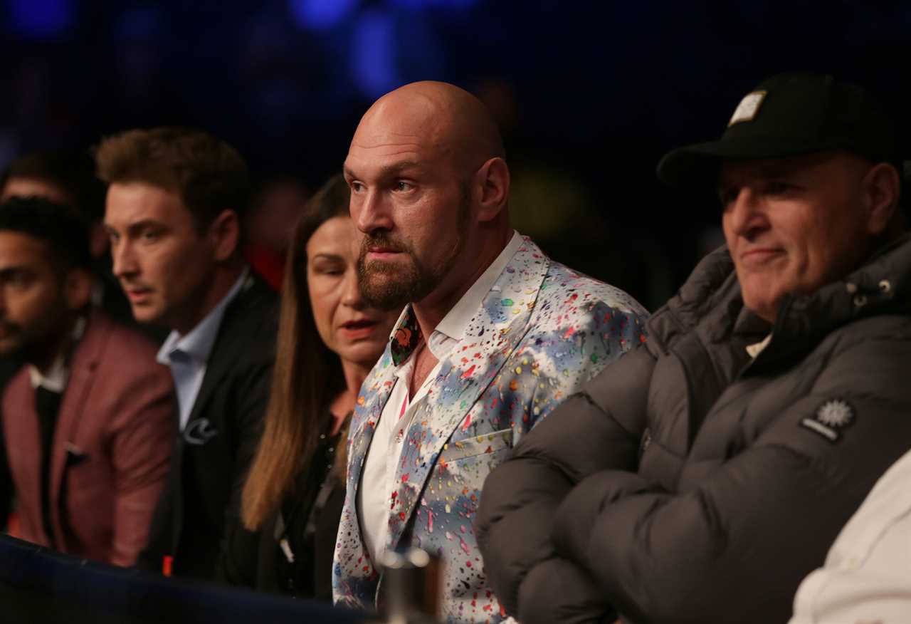 Tyson Fury was spotted in Manchester filming secret scenes for Netflix's boxing champion film.