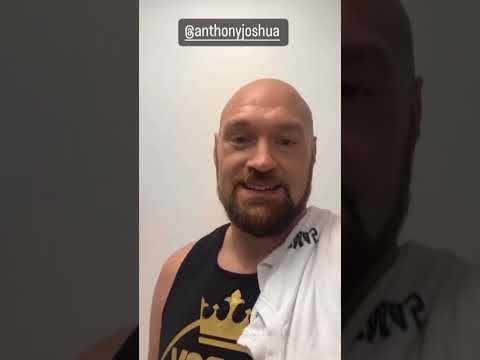 Fury-Joshua has been expelled! Tyson Fury claims it's officially over for Joshua!