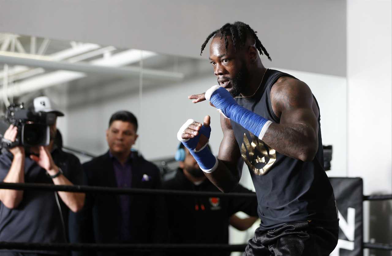Deontay Wilder claims that a statue in his honor convinced him to continue boxing. He now says that he is a 'walking, breathing legend'.