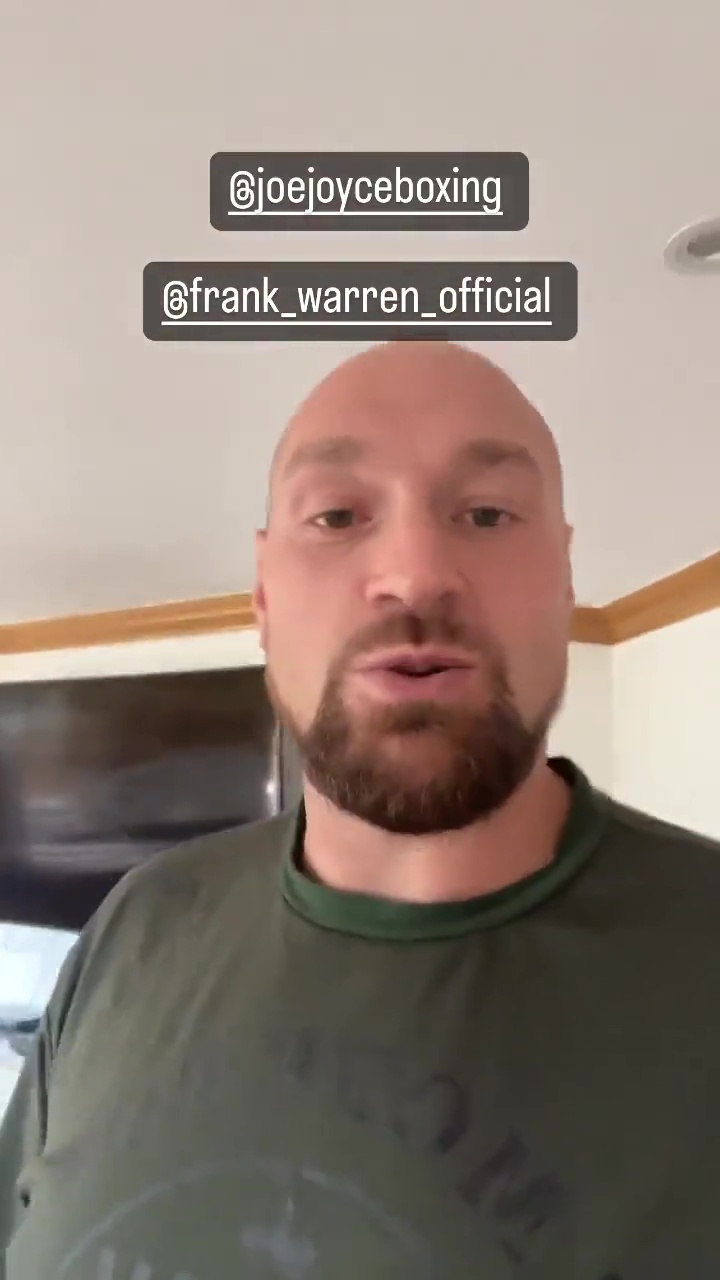 After Parker's win, Tyson Fury calls out Joe Joyce and labels him the'second-best heavyweight fighter in the world'