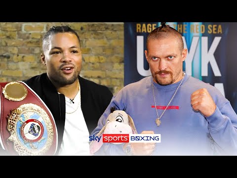 I would start to get to Usyk more than 12! Joe Joyce names Joshua, Fury and Whyte as his hitlist!