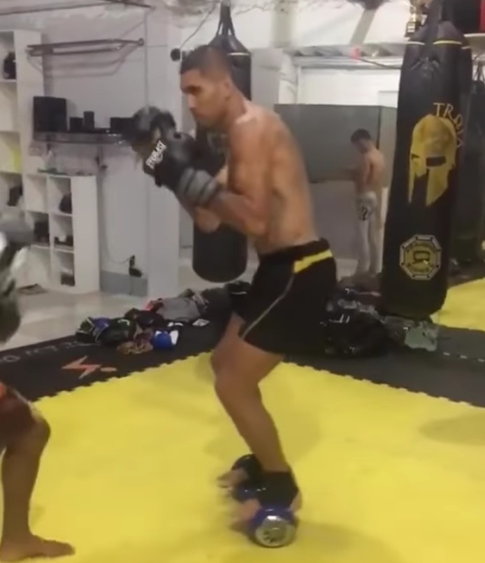 Israel Adesanya was brutally mocked by HOVERBOARD for his tennis ball reaction training with UFC 281 opponent Alex Pereira
