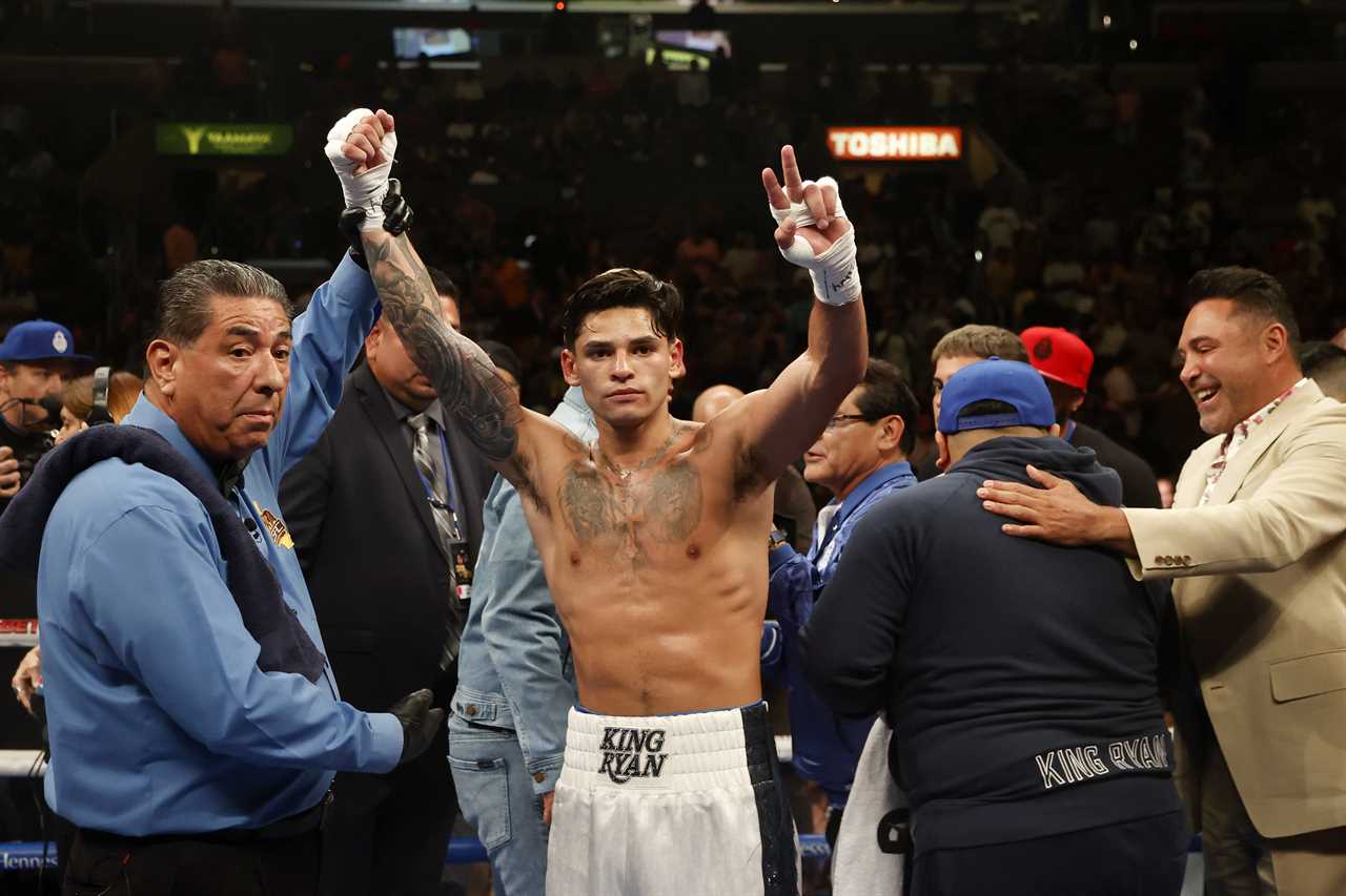 Ryan Garcia and Gervonta are in a fiery fight at a nightclub, and they were split up by security before a proposed fight.