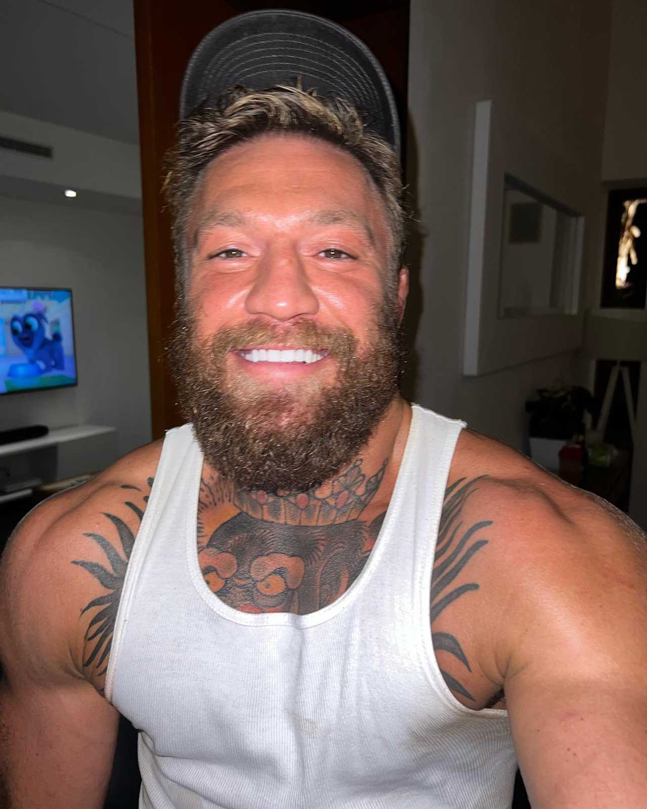 Conor McGregor threatens Nate Diaz's jaw with a slap as UFC legends clash in now-deleted Twitter spat