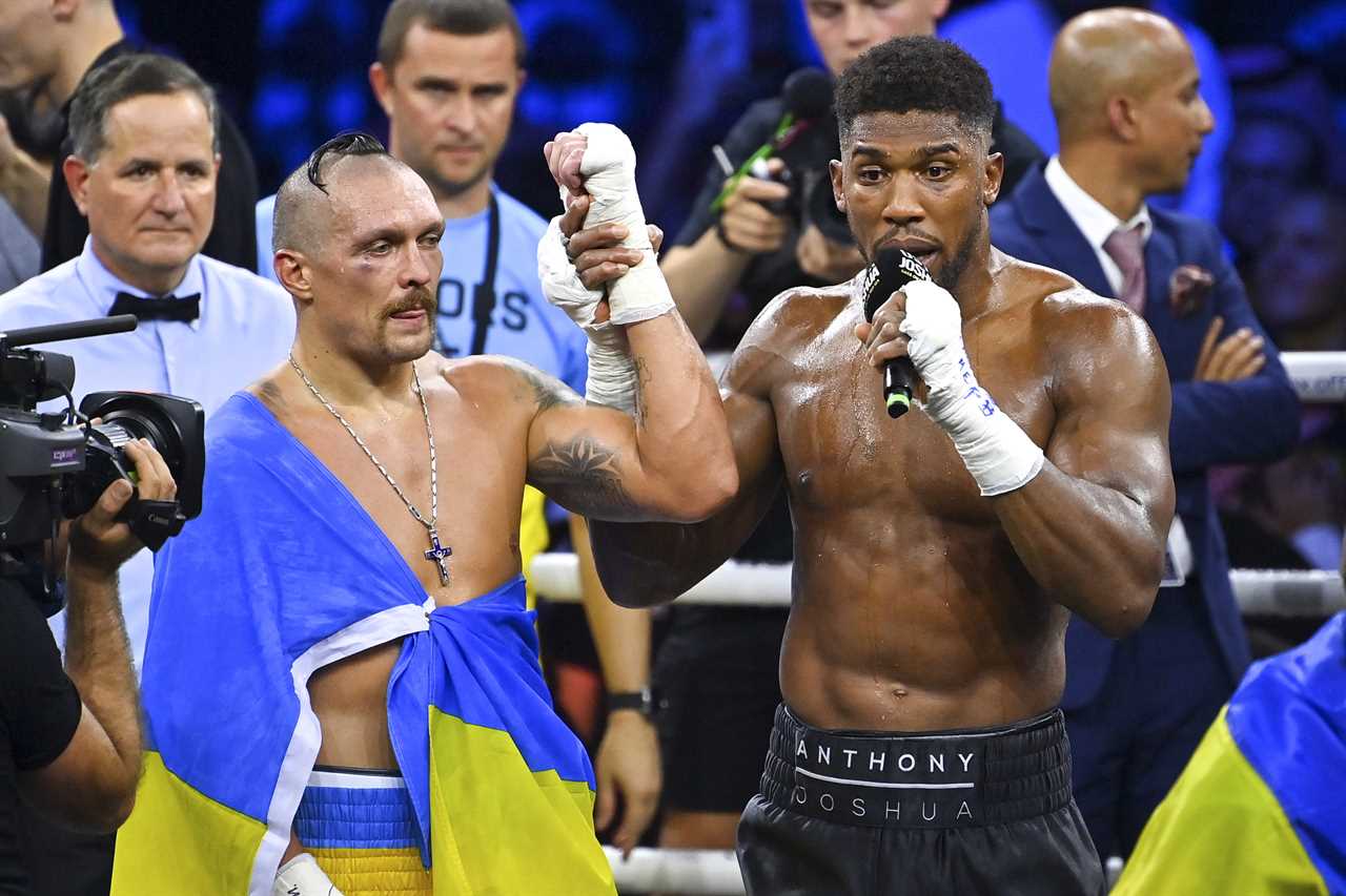 Anthony Joshua proposes changing the boxing rules with live scorecards in order to create a more competitive environment.