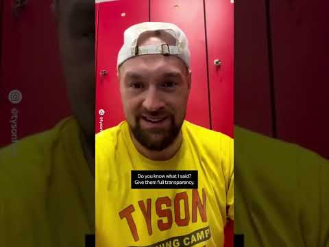 Tyson Fury gives Anthony Joshua a new deadline and demands that he sign a contract by today
