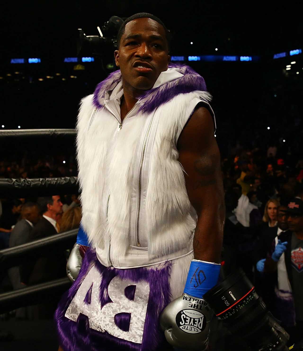 Adrien Broner offers Nate Diaz a fight after quitting MMA.