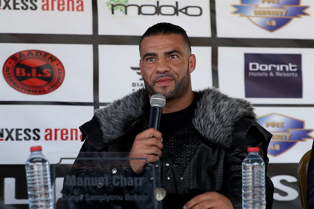 Mahmoud Charr slams Tyson Fury for being'scared' and compares him to Anthony Joshua because he didn't sign a deal