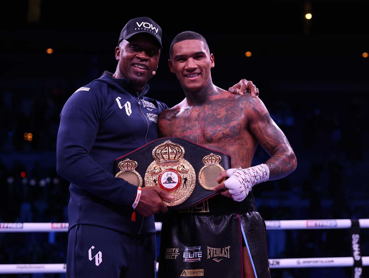 Chris Eubank Jr. hears Nigel Benn say he is sorry to have said he hated his father... but still wants Chris Sr. hurt.