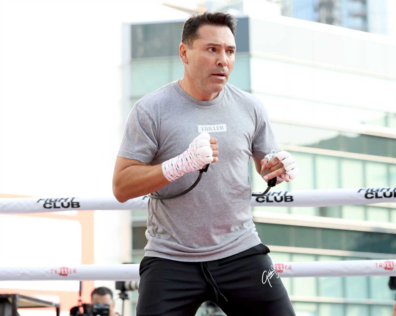 Oscar De La Hoya says Canelo Alvarez won't accept David Benavidez's fight because he's too young and talented.