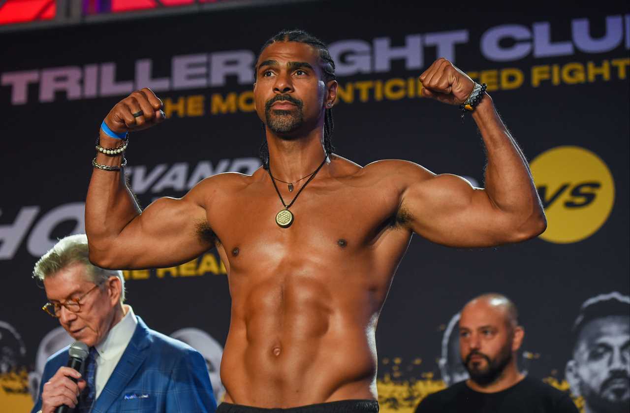 After 'assaulting man at Hammersmith Apollo', David Haye, Boxer, arrives for trial