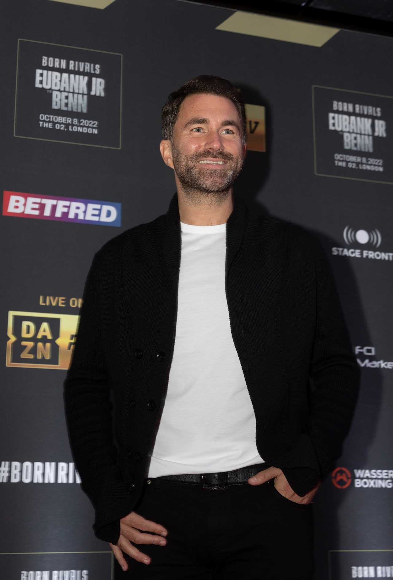 Conor Benn and Chris Eubank Jr joined other celebs, including Love Island stars, on the red carpet at fight week's launch party