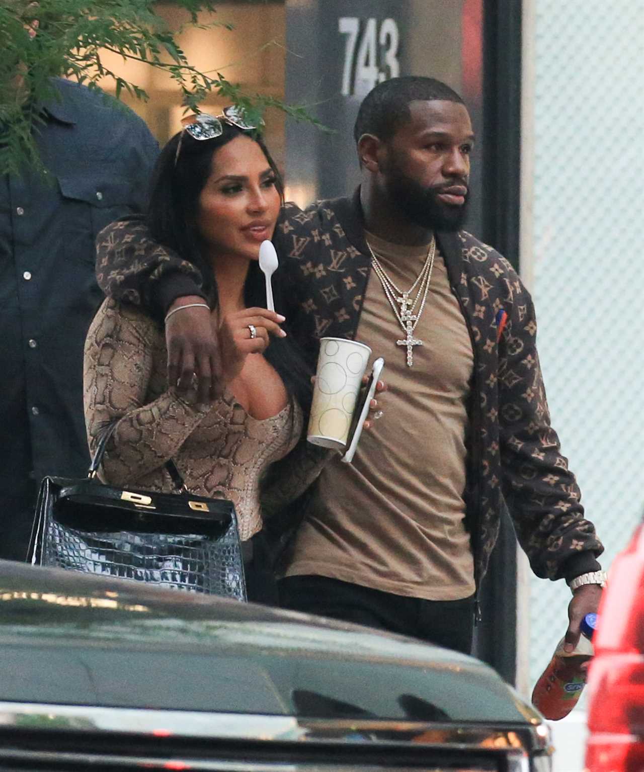 Floyd Mayweather surprised Gallienne Nabila, his ex-girlfriend, with a PS160k Maybach to celebrate her birthday