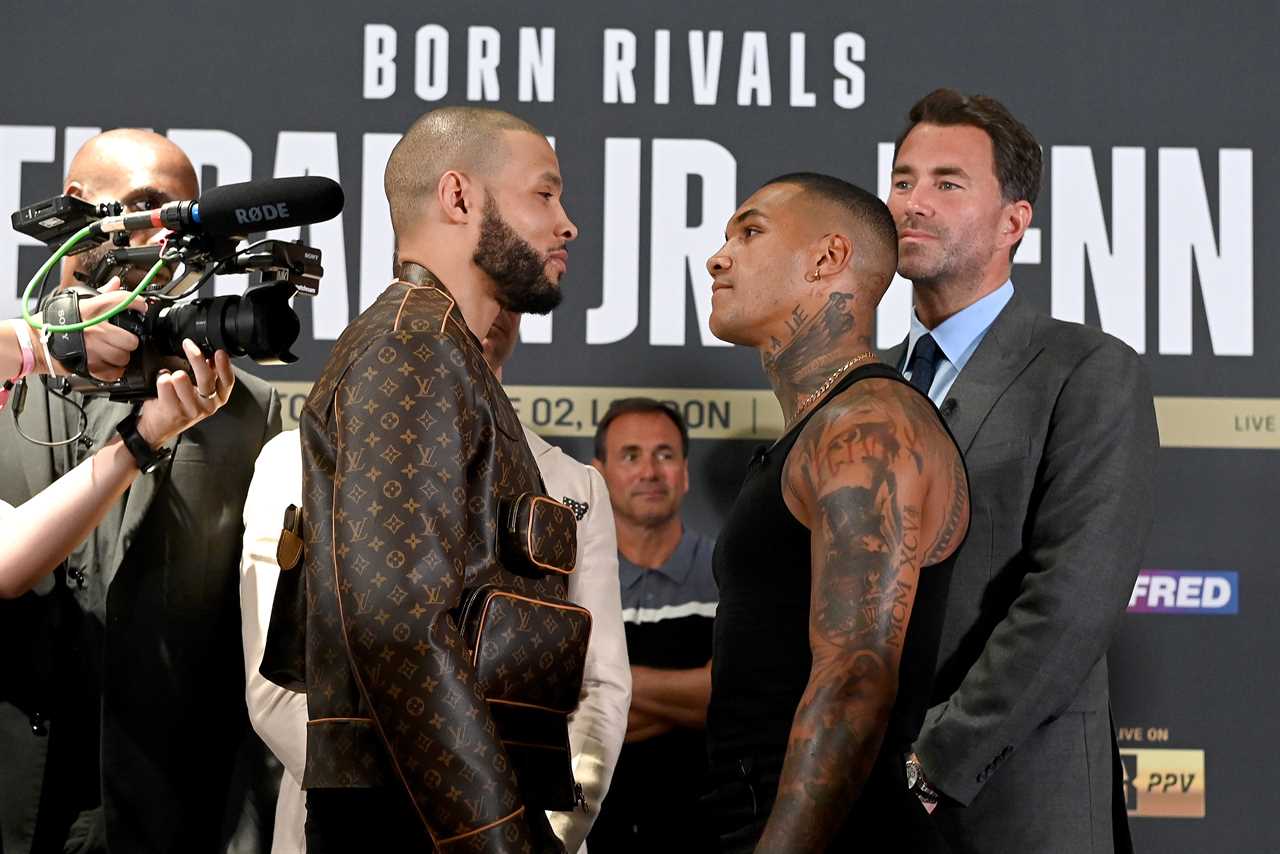TV chiefs want Conor Benn to fight Chris Eubank Jr in shock U-turn despite failing drugs tests