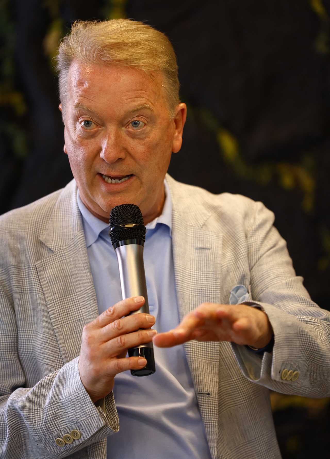 Frank Warren, boxing promoter, praises the Board's integrity for stopping Benn Vs Eubank Jr. after failing drugs tests