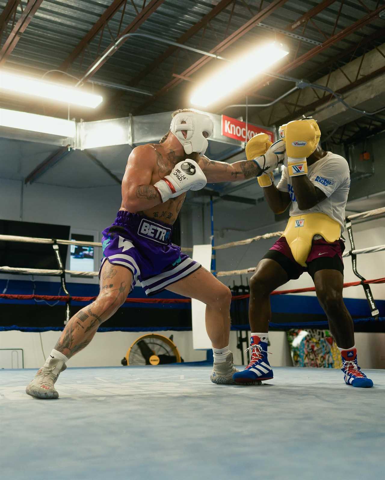 Jake Paul shares photos of grueling training camp and promises the world a 'new fighter' against Anderson Silva