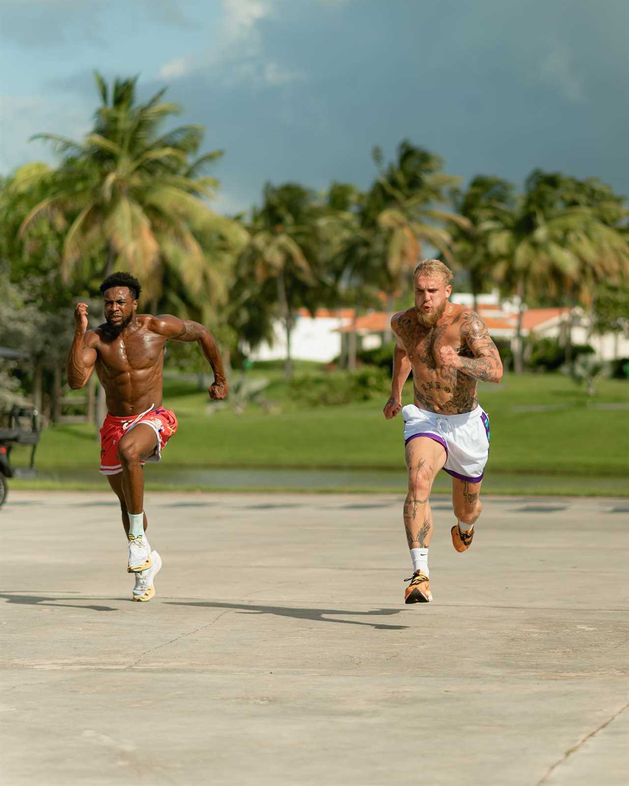 Jake Paul shares photos of grueling training camp and promises the world a 'new fighter' against Anderson Silva