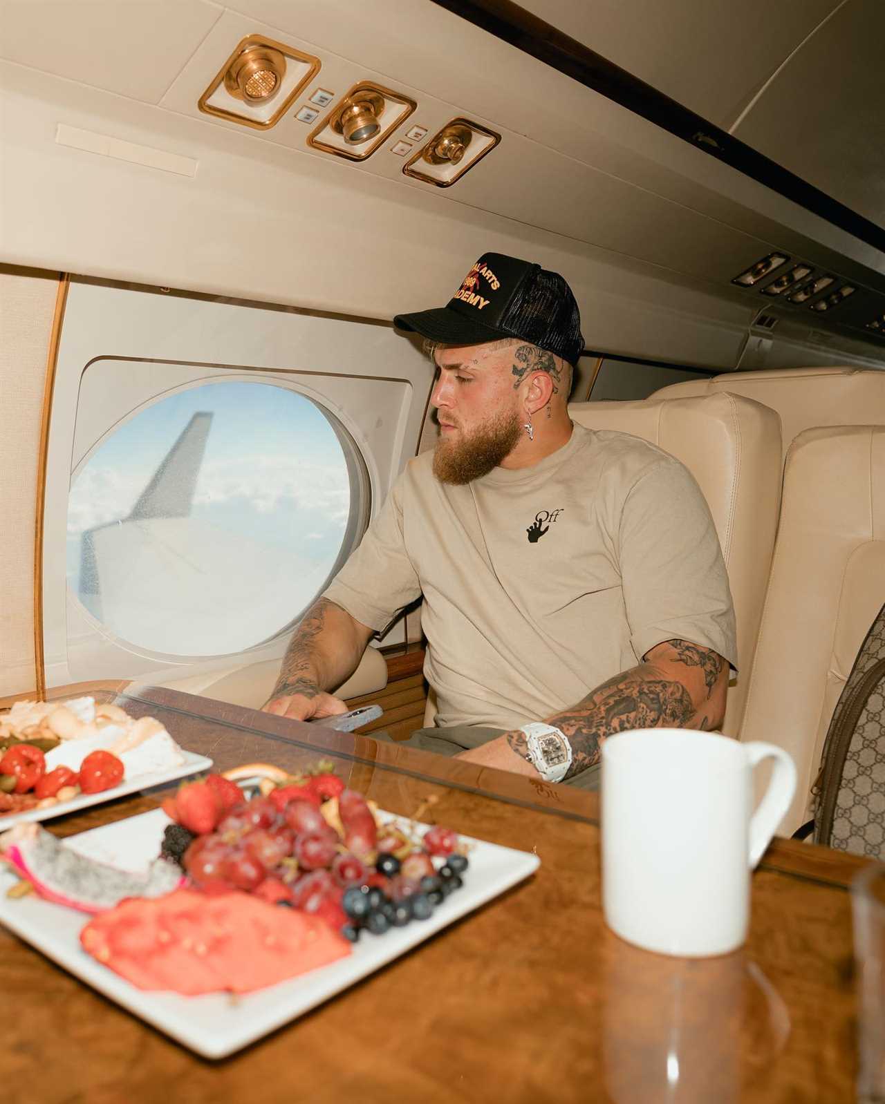 Jake Paul shares photos of grueling training camp and promises the world a 'new fighter' against Anderson Silva