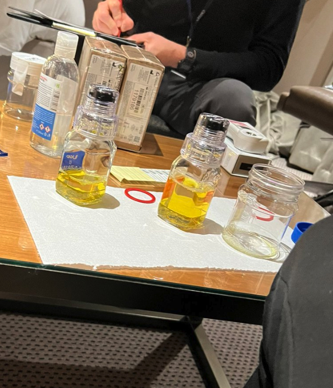Chris Eubank Jr. forced to submit to a drug test after Benn was knocked out by a failed doping sample