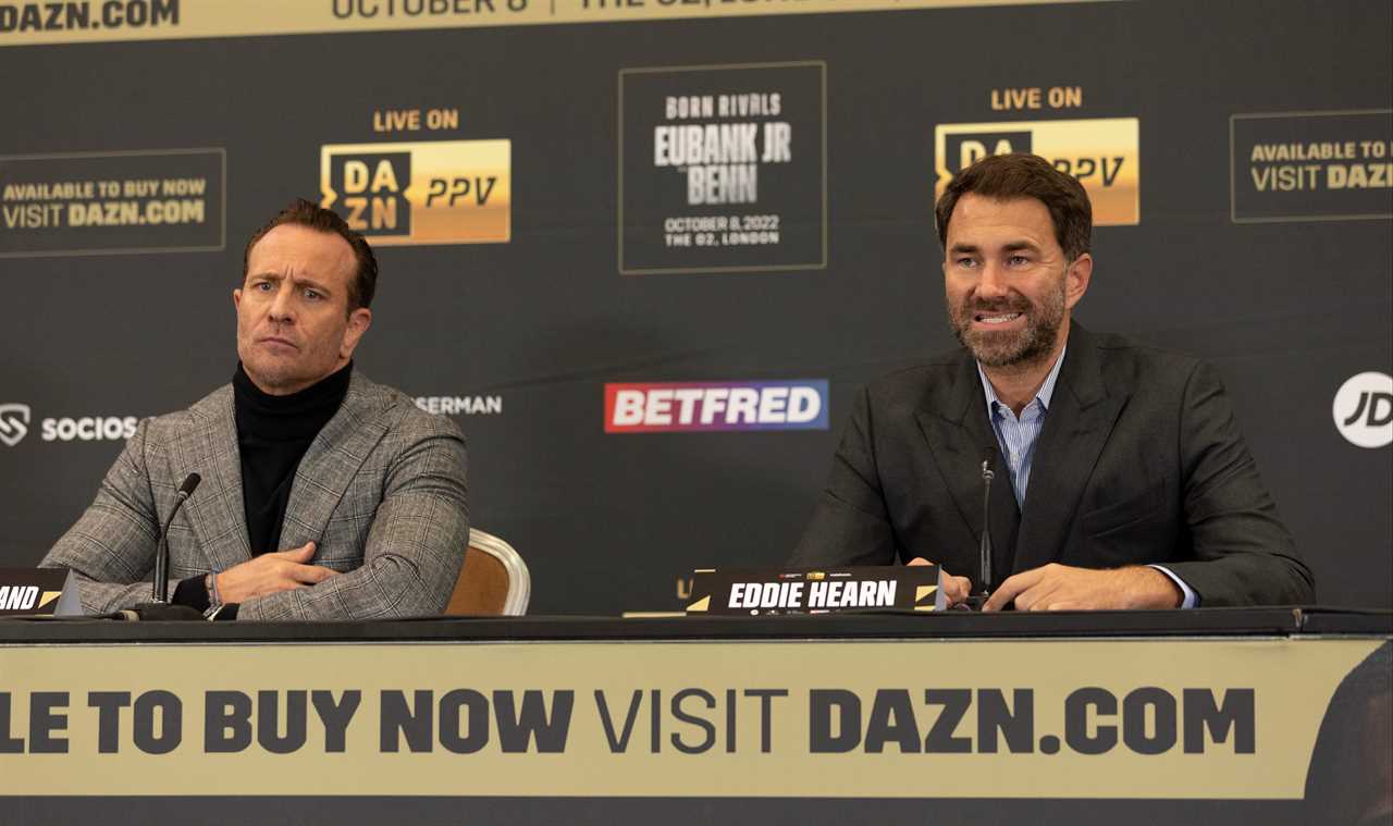 Eddie Hearn creates art out of contradiction and hypocrisy as he blames everyone for the Benn vs Eubank chaos