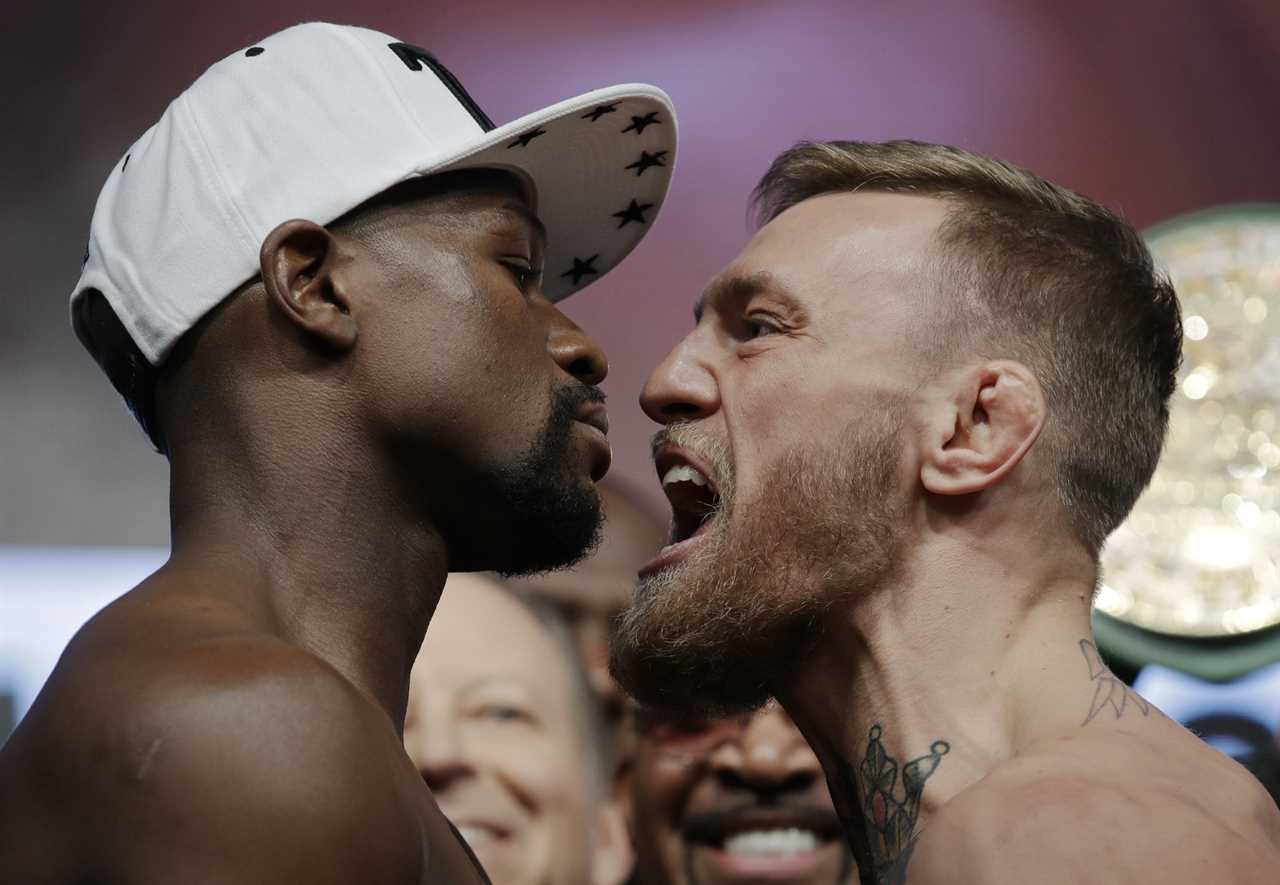 Floyd Mayweather shocked to talk about fighting Conor McGregor TWICE – in MMA and boxing – in a world record PS1.3BILLION agreement