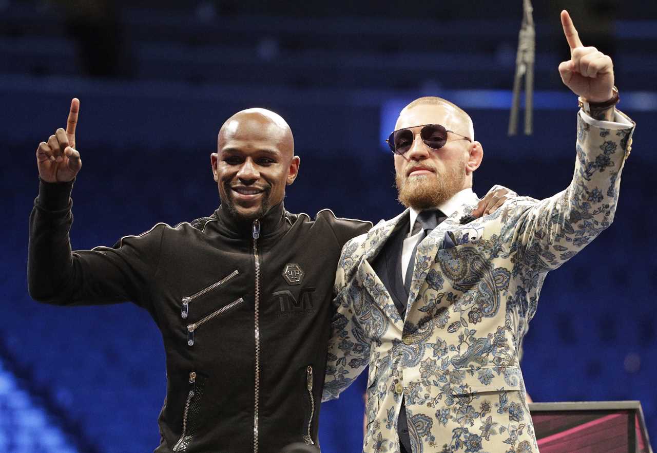 Floyd Mayweather shocked to talk about fighting Conor McGregor TWICE – in MMA and boxing – in a world record PS1.3BILLION agreement