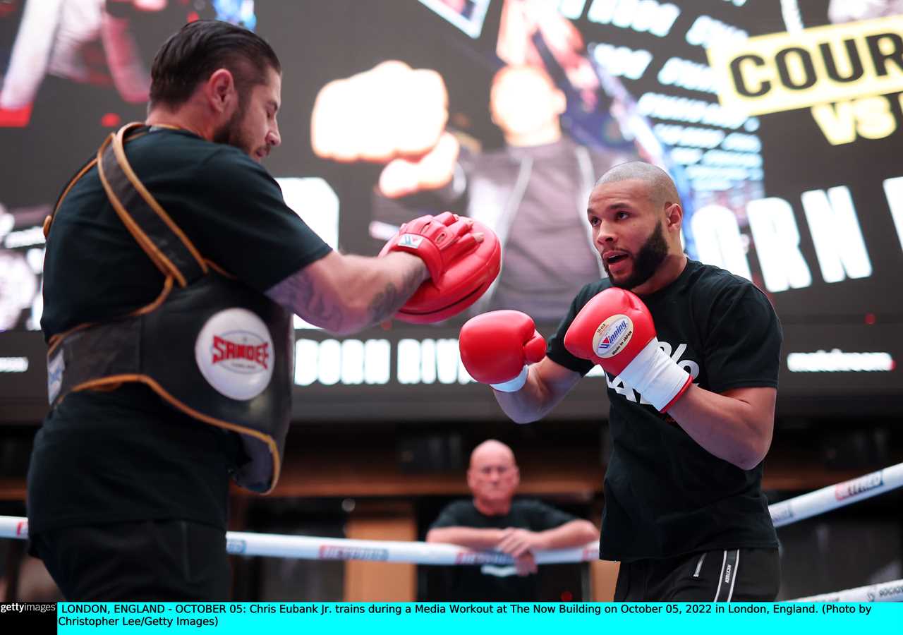 Eubank Jr. claims there was no phone call with Benn, and admits that he is 'concerned after a rival fails a drugs test with fight off