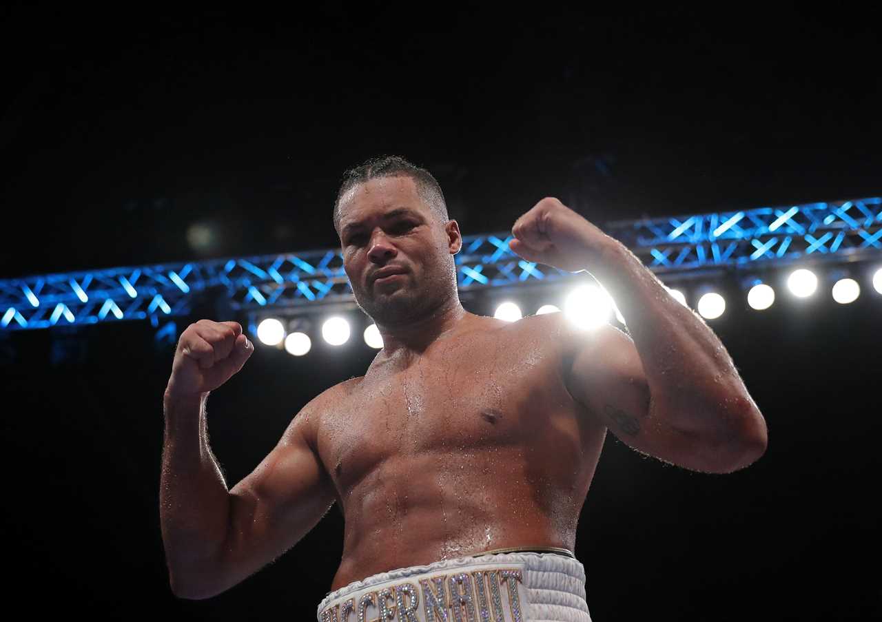 Joy Joyce hears Tyson Fury telling Joy Joyce that he needs to raise his profile before they fight... and that his wife Paris is the bigger star