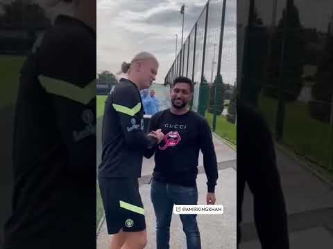 Training in Man City: Khan meets Haaland, Grealish