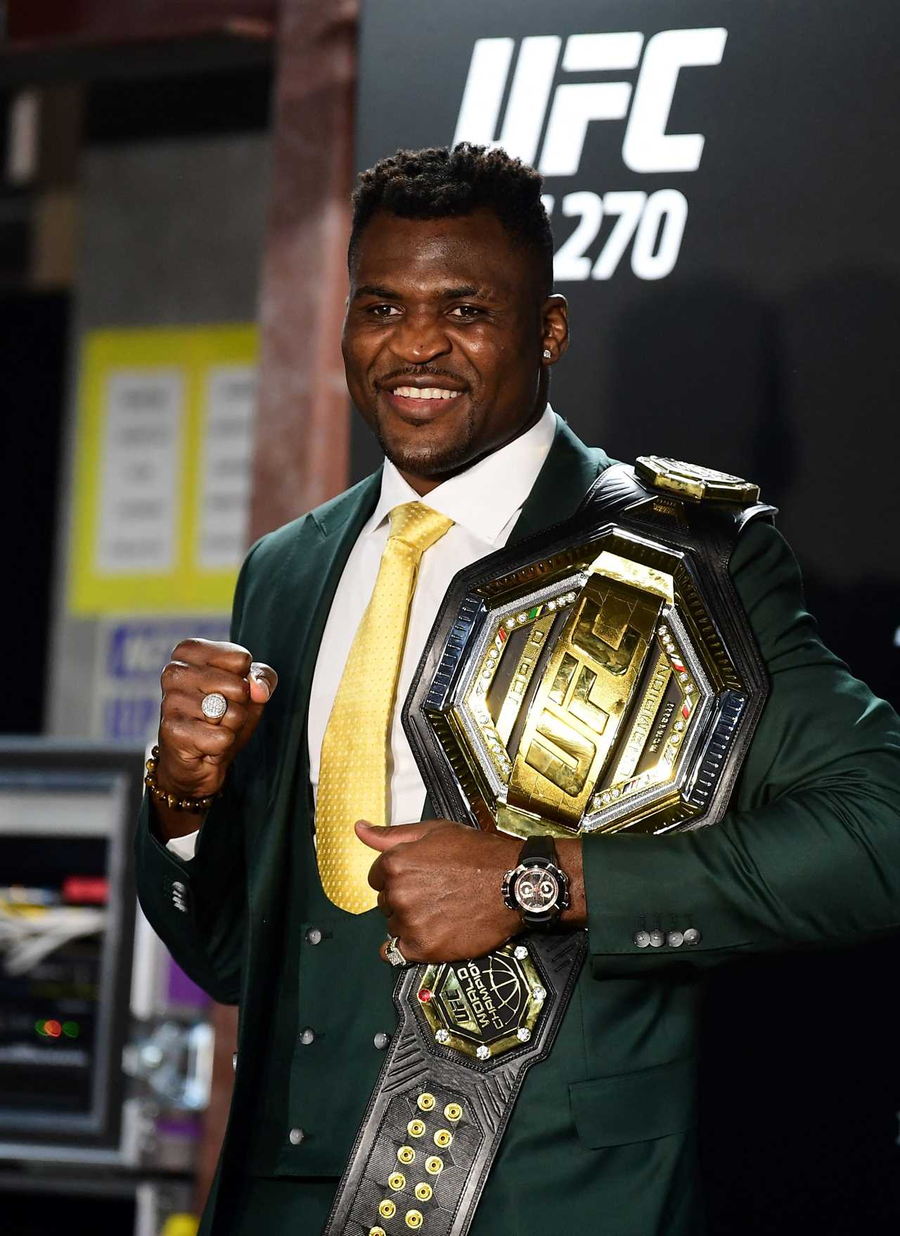 Deontay Wester discussed the mega-fight with UFC heavyweight champion Francis Ngannou behind closed doors