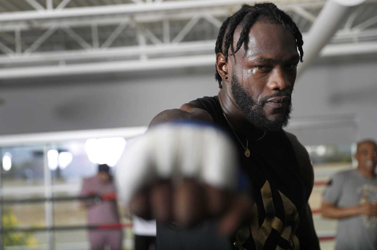 Deontay Wilder insists that Anthony Joshua's fight must take place before American boxing returns.