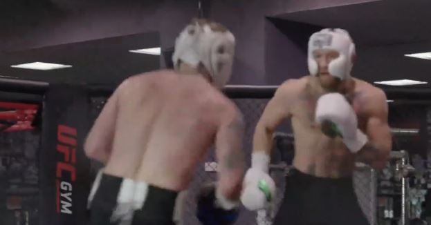Who's the slicker? - Conor McGregor spars in boxing as UFC legend prepares to fight again in 2023.