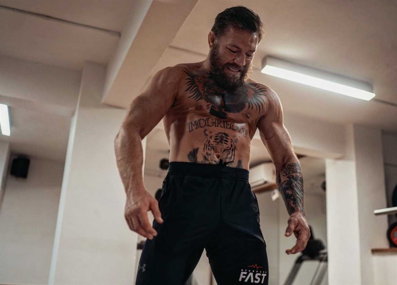 Who's the slicker? - Conor McGregor spars in boxing as UFC legend prepares to fight again in 2023.