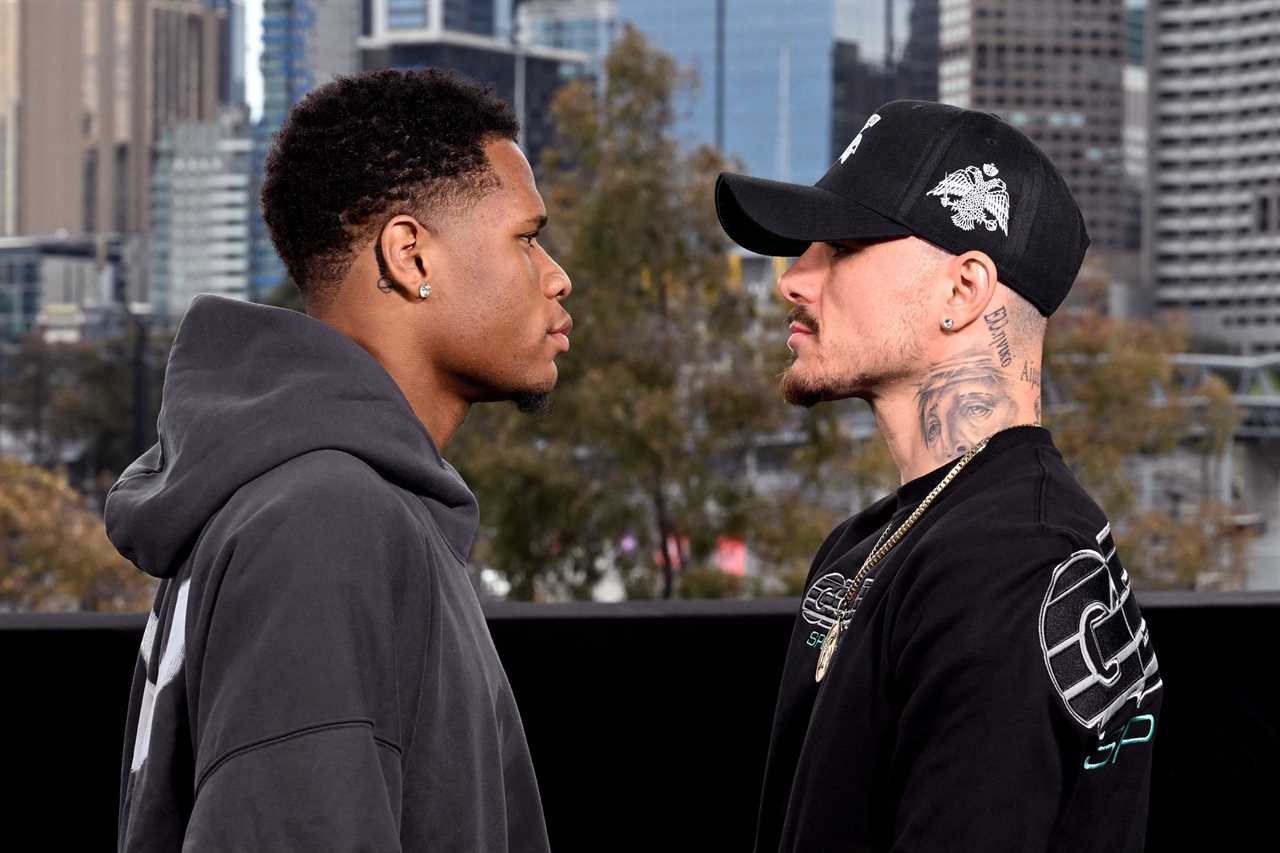 George Kambosos Jr, the Underdog, slept in his GYM far from his family because he was 'back to dark' for Devin Haney's rematch
