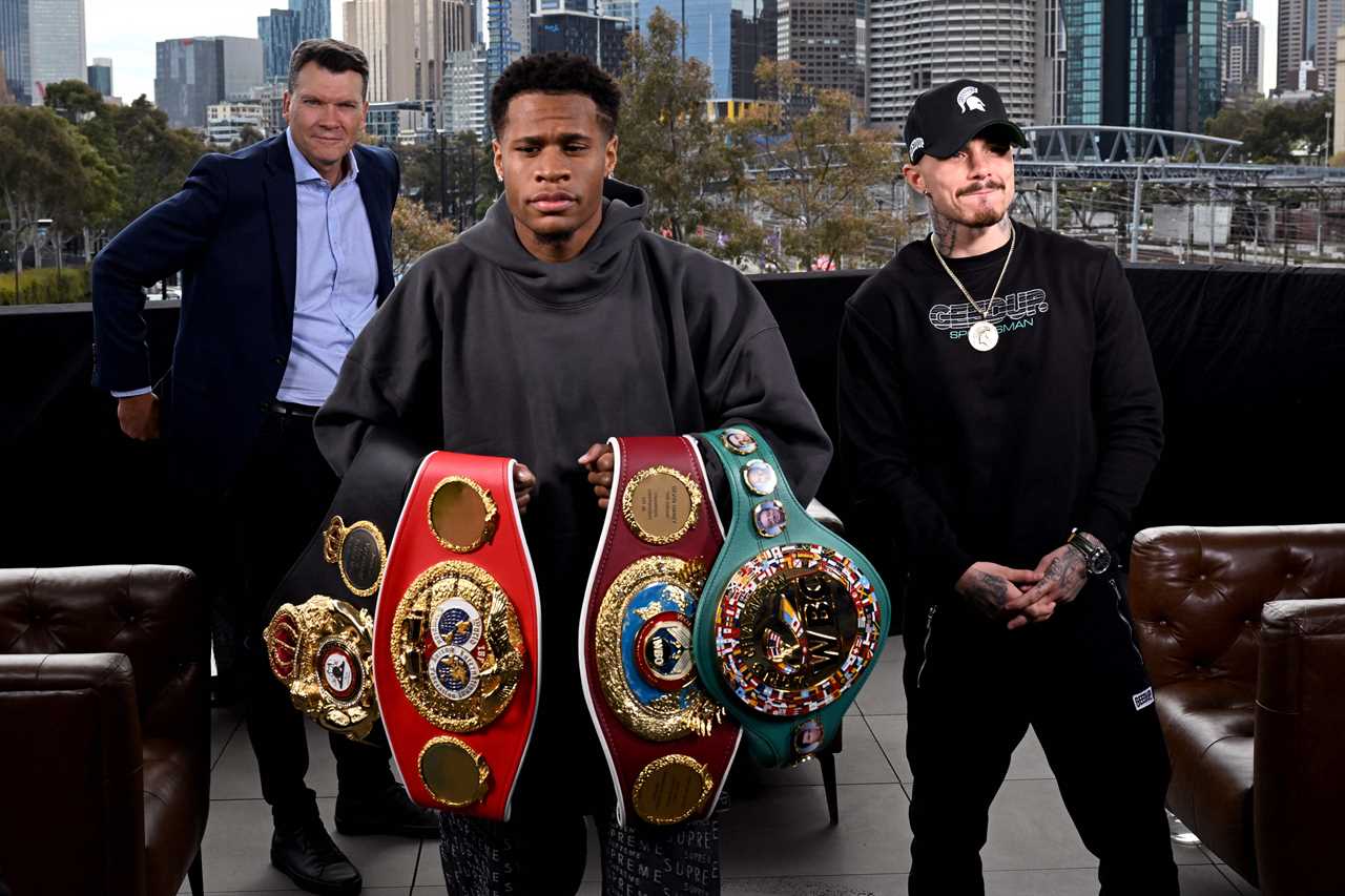 George Kambosos Jr, the Underdog, slept in his GYM far from his family because he was 'back to dark' for Devin Haney's rematch
