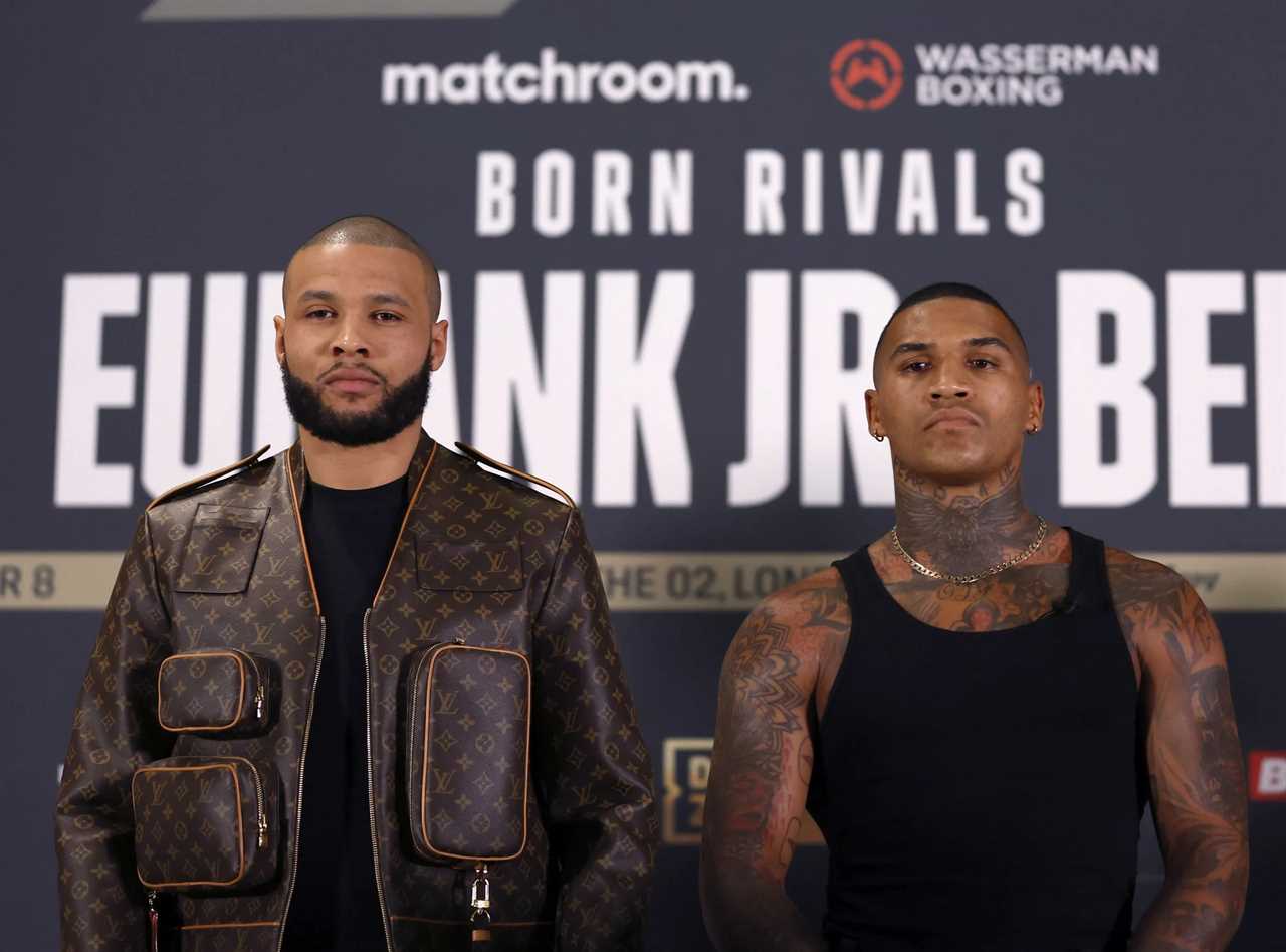 Kell Brook calls Conor Benn DISGRACEFUL following a failed drug test. She teases Chris Eubank Jr. about his fight despite retiring