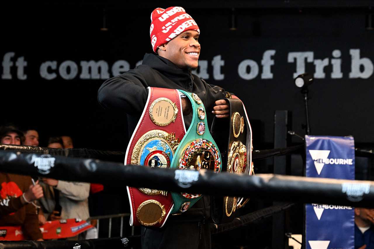 Devin Haney severs ties with Ring Magazine after the US champ is dropped from the top 10 P4P rankings
