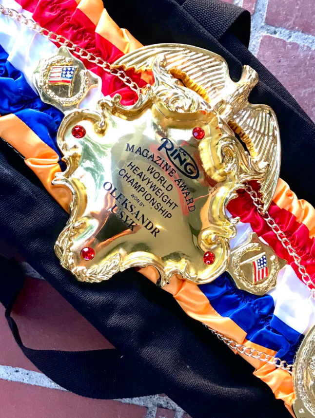 After beating AJ, Oleksandr Usyk was presented with a brand-new Ring Magazine belt. Fury outlines plans for winning it back for the THIRD time