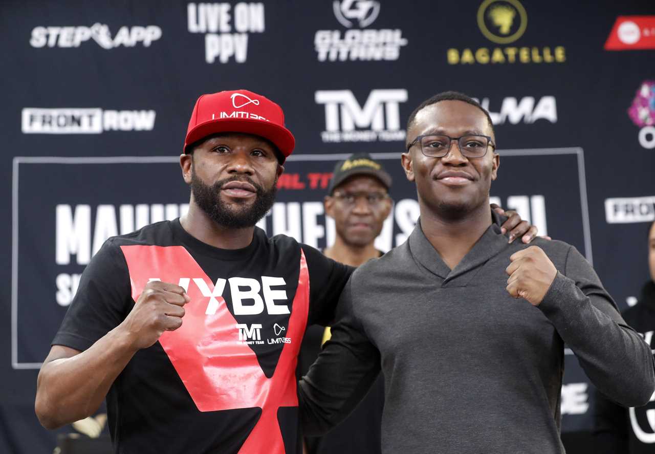 Floyd Mayweather claims that he was paid $1m to host TALKS for Deji as a boxing legend and YouTuber face-off