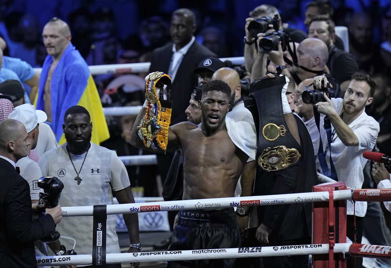 Ricky Hatton admits he wanted to ‘rip the TV off the wall’ during Anthony Joshua’s emotional rant after Usyk loss