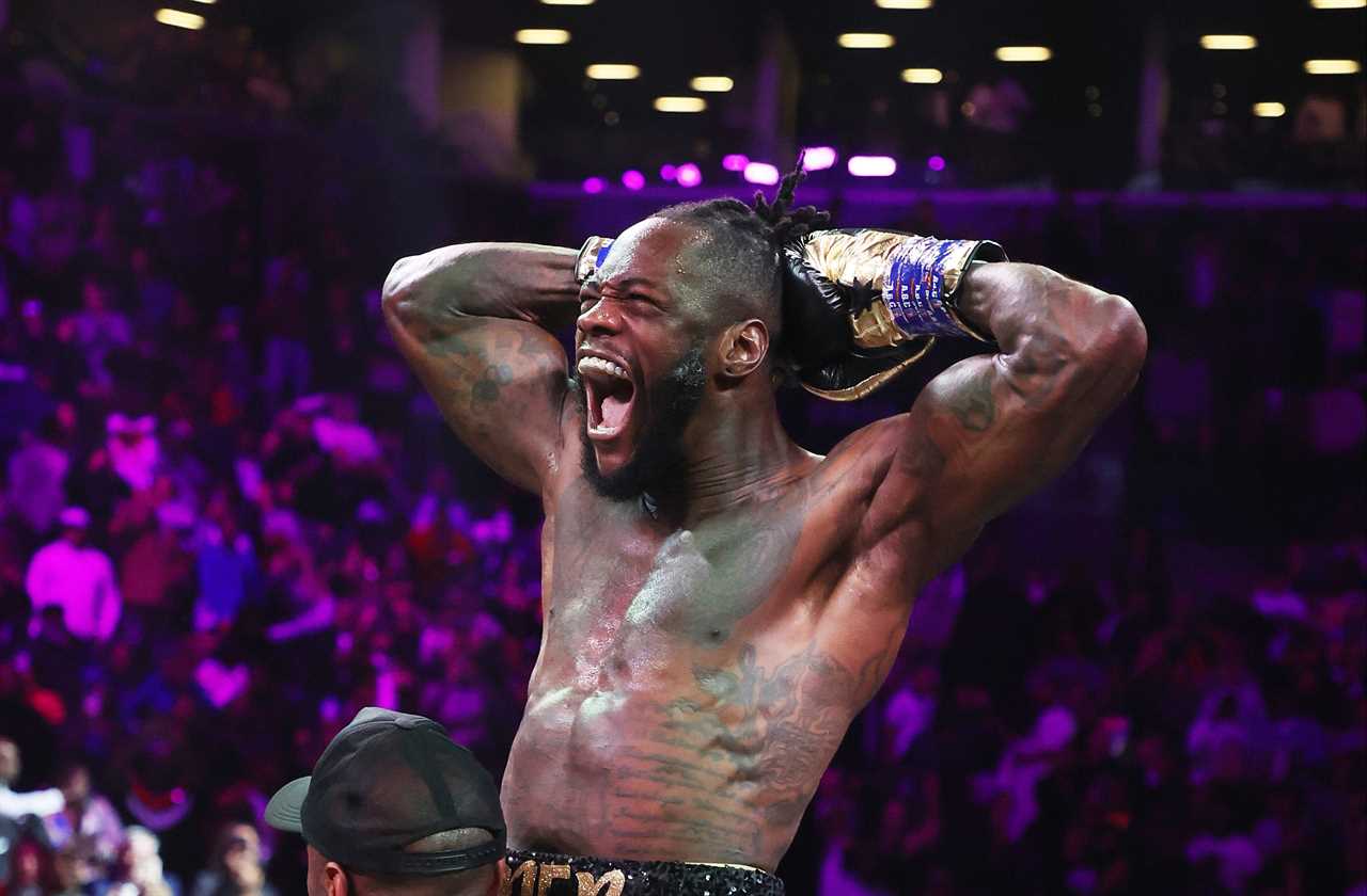 Deontay Wilder will fight Anthony Joshua in front 80,000 fans at Wembley next Year