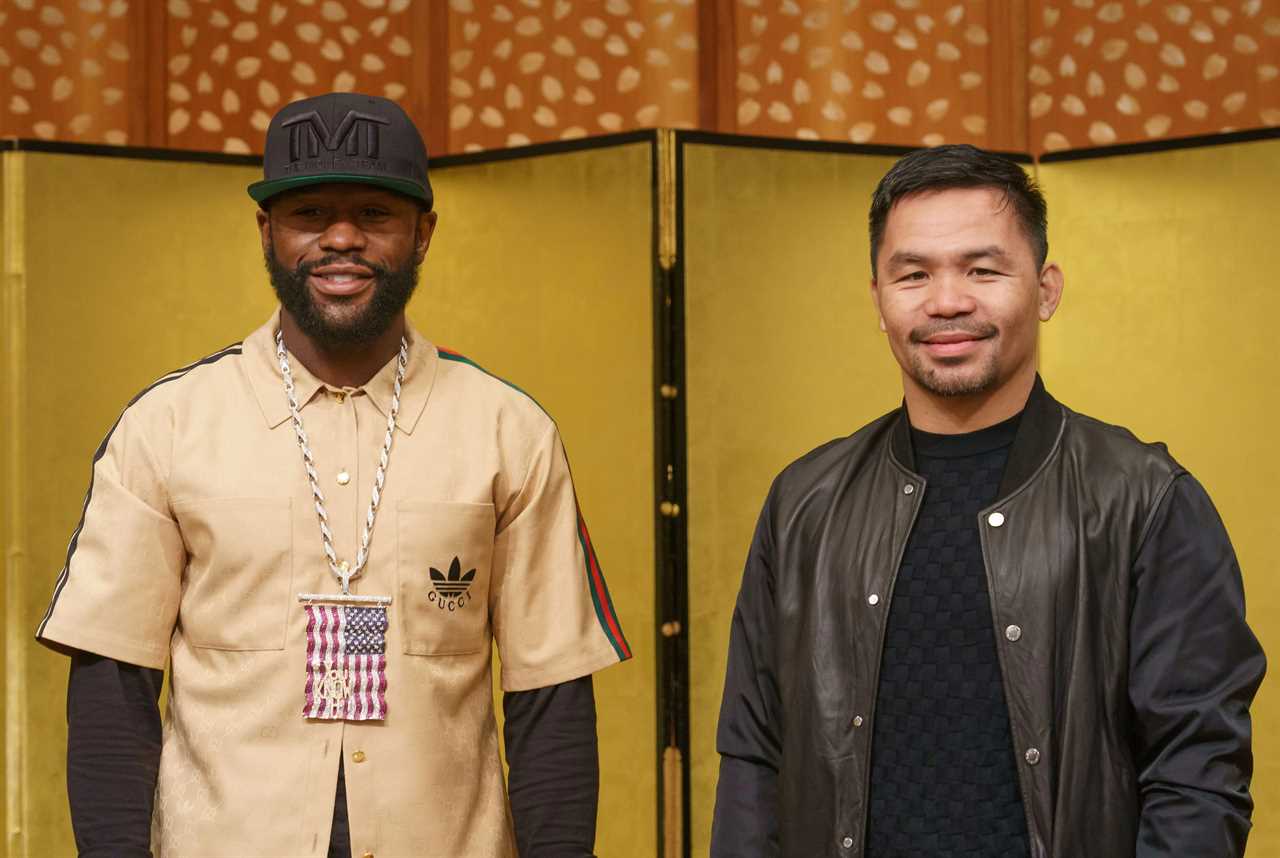 Floyd Mayweather officially in talks to rematch Manny Pacquiao in Las Vegas with boxing legend’s pro record on the line