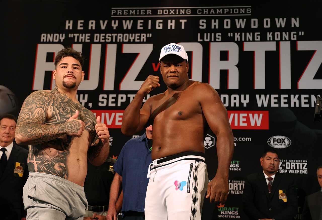 Deontay Wilder will KILL Andy Ruiz Jr, if the pair meets in world title eliminator next. Luis Ortiz, heavyweight competitor, is worried.