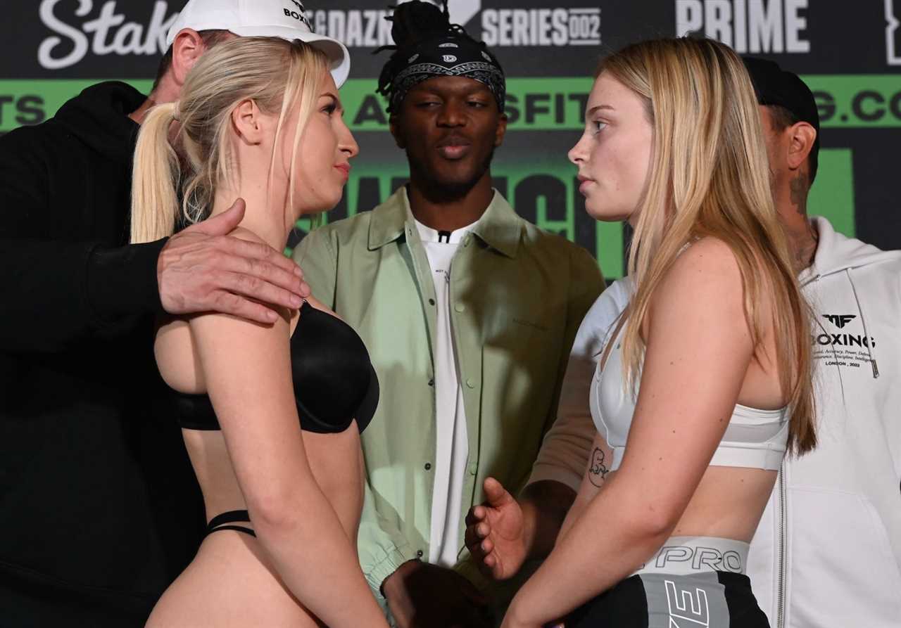 Astrid Wett claims she could have been boxing rival Keeley Colbran’s STEPMUM if her dad Simple Simon had his way