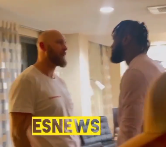 Deontay Wilder visits Robert Helenius in his hotel room to APOLOGISE for brutal KO as he’s released from hospital