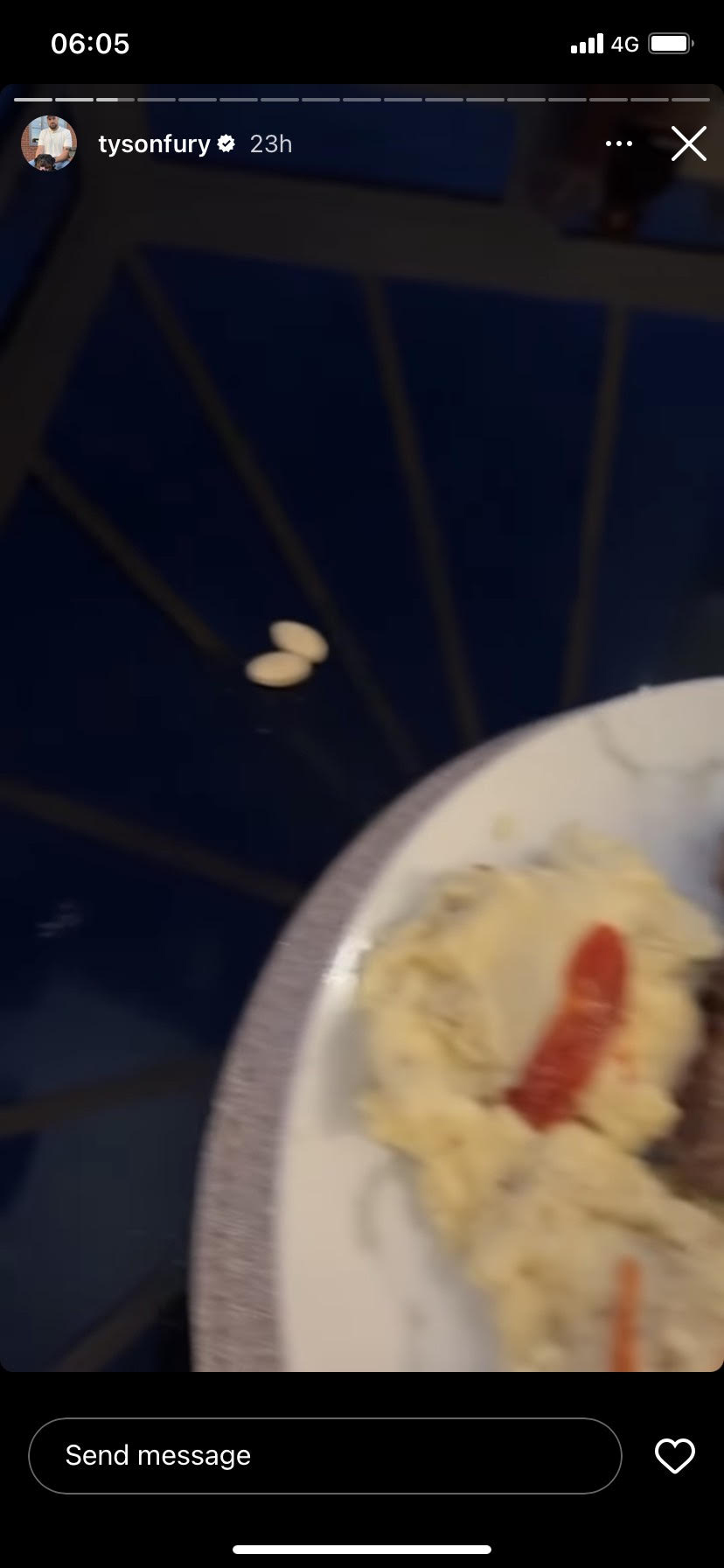 Tyson Fury gorges on 1,500-calorie steak-filled breakfast as he reveals fight camp diet for Derek Chisora trilogy