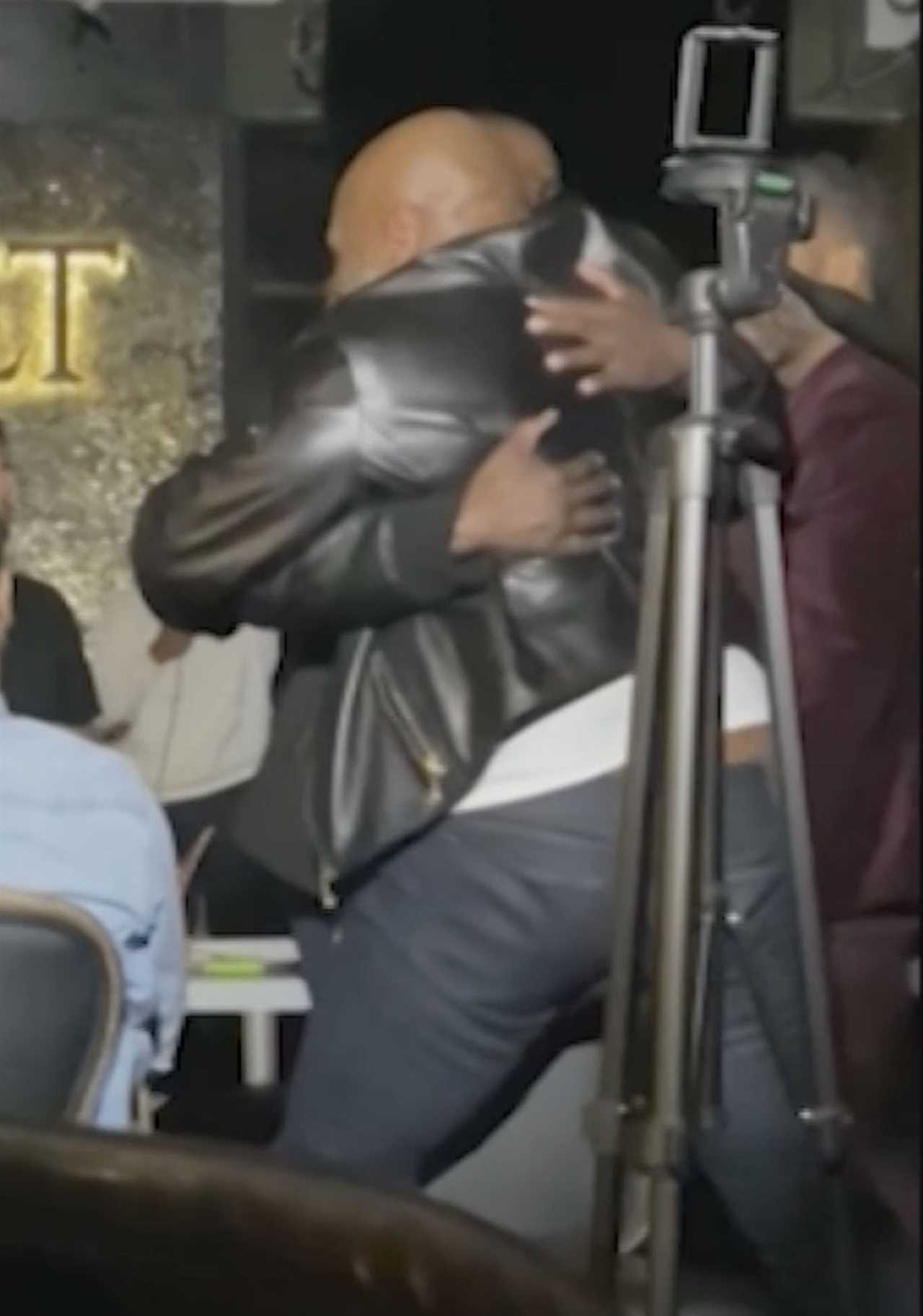 Watch Mike Tyson’s ice-cool reaction after crazed fan pulled out gun having approached him at comedy show