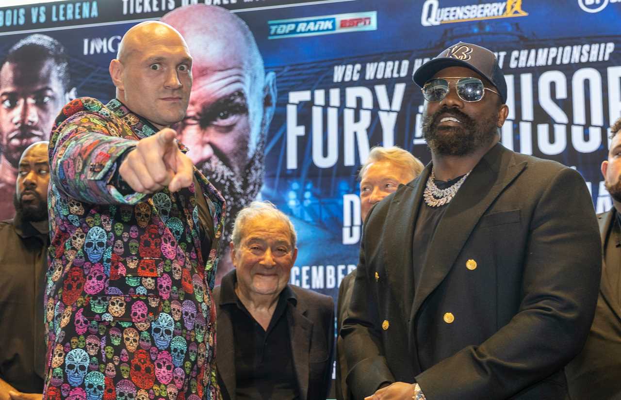 ‘I think Tyson Fury wants to have sex with Anthony Joshua’ – Chisora makes bizarre claim about ‘obsessed’ Gyspy King